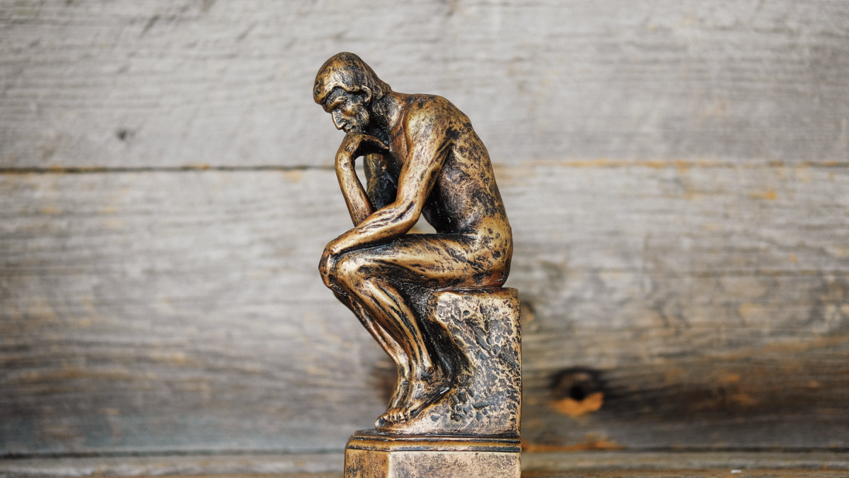 thinker figurine